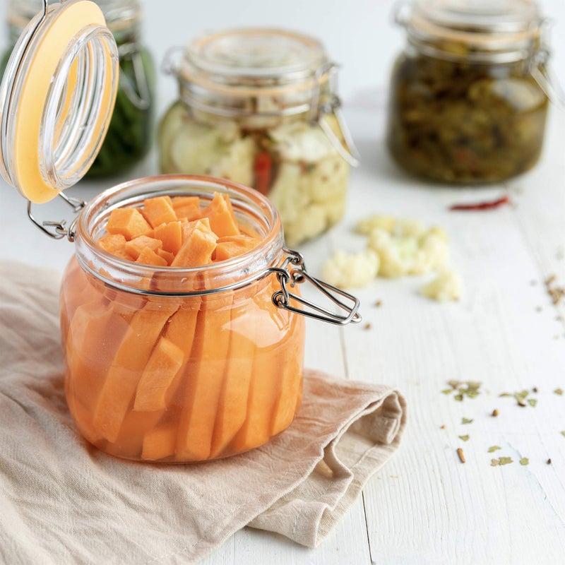 Galashield Glass Jars with Lids 24 oz Food Storage Jars with Airtight Lids Leak Proof Glass Canisters Kitchen Jars - Image 5